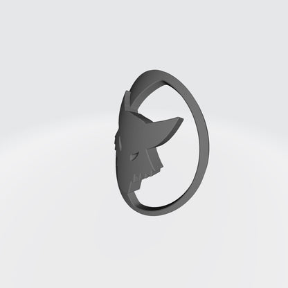 Space Marine Luna Wolves Legion Shoulder Pad Decal for Grimdark Battle Brothers Action Figures
