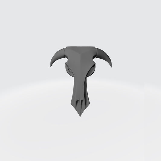 Minotaurs Chapter Shoulder Pad Iconography - Pauldron Decal compatible with McFarlane Toys Space Marines from Fantasy World Games