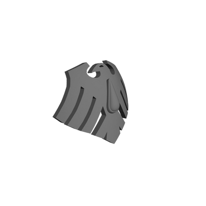 Blood Birds - Left Shoulder Pauldron Drop Insignia Compatible with McFarlane Toys 7-Inch Armored Action Figures
