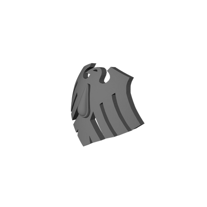 Blood Birds - Left Shoulder Pauldron Drop Insignia Compatible with McFarlane Toys 7-Inch Armored Action Figures