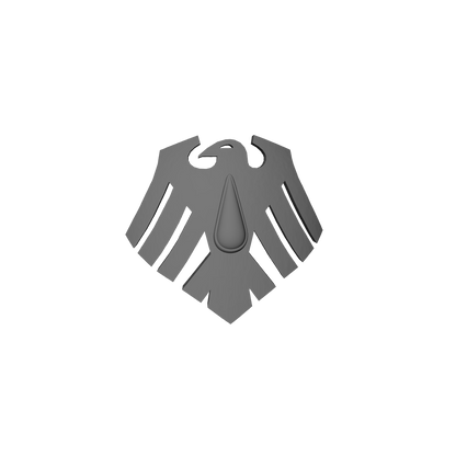 Blood Birds - Left Shoulder Pauldron Drop Insignia Compatible with McFarlane Toys 7-Inch Armored Action Figures