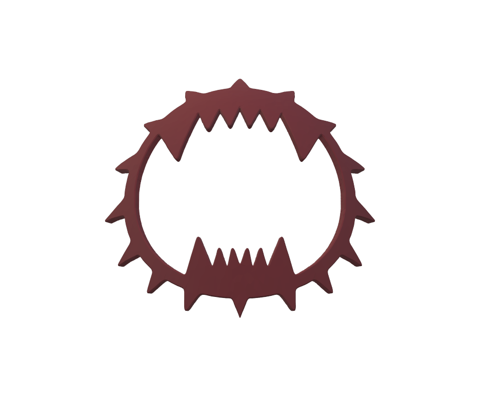 World Eaters Shoulder Pad Decal for McFarlane Toys Space Marine Action Figures