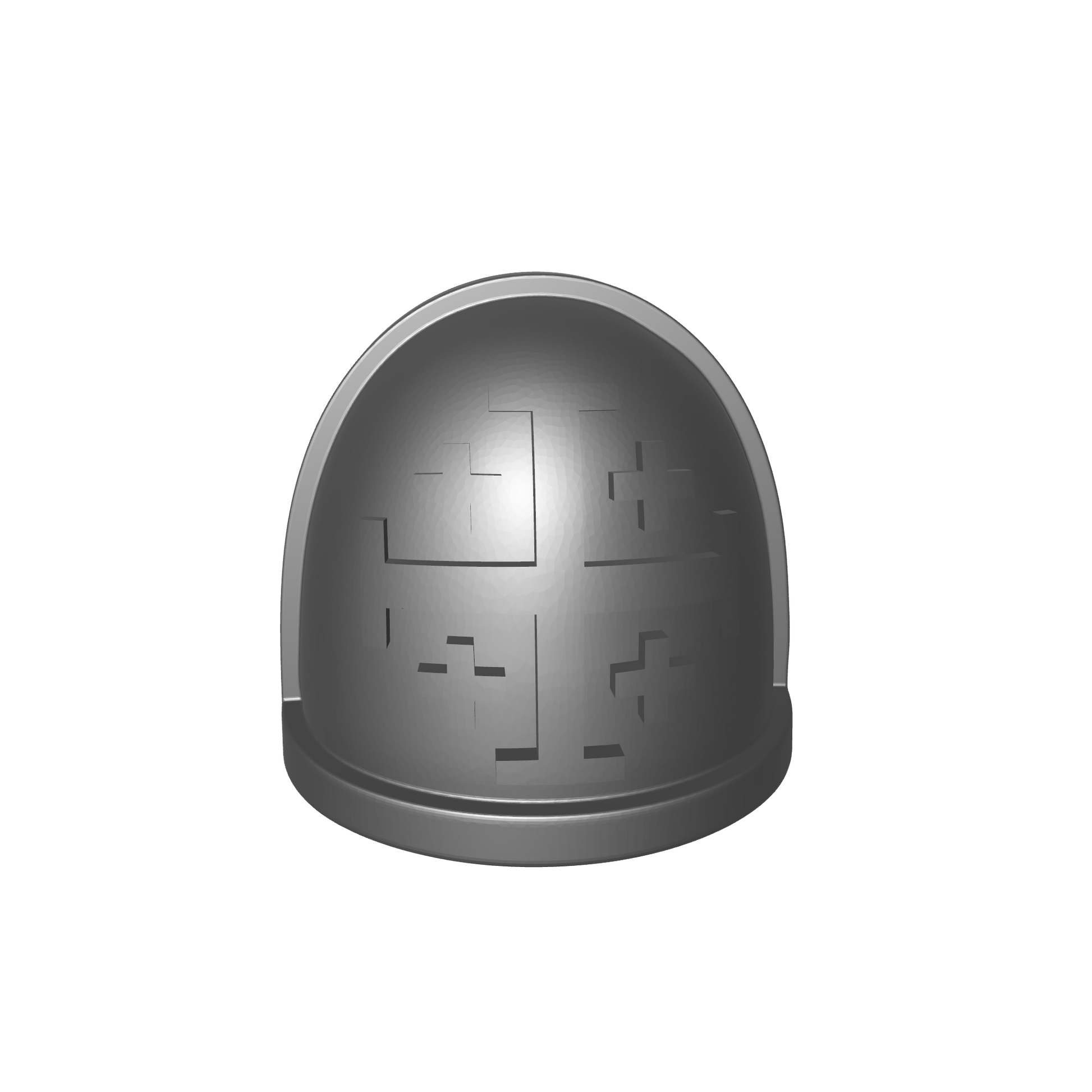 Heraldic Cross G4 V1 Shoulder Armor Compatible with 1:12 Scale Action Figures