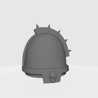 Blank Indomitus Shoulder Pads for McFarlane Toys Space Marines Action Figures