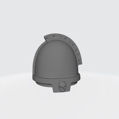 Blank Indomitus Shoulder Pads for McFarlane Toys Space Marines Action Figures