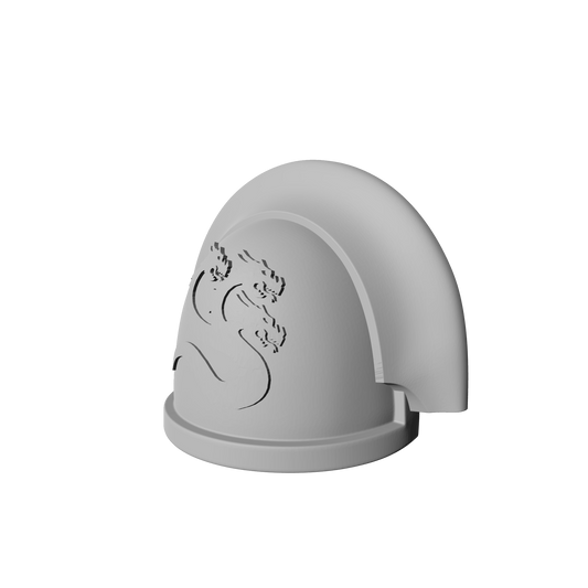 Hydra Legion MKIII Shoulder Pad V10 Right for McFarlane Toys Traitor Marine Action Figures Custom 1:12th Scale Pauldron