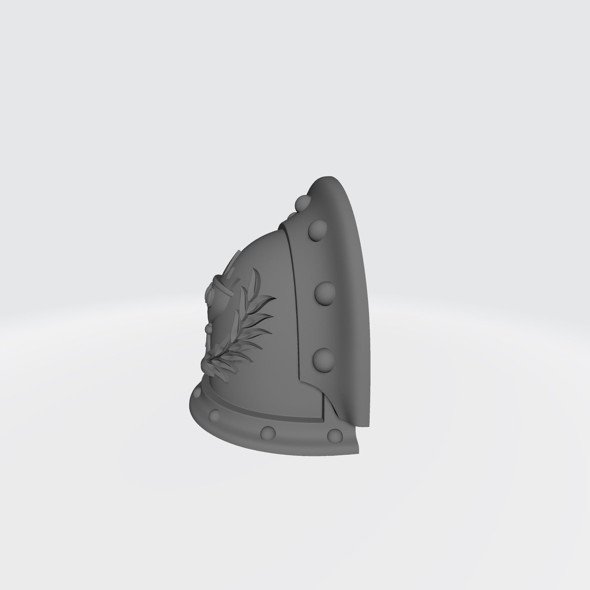 Soul Drinkers MKIII Shoulder Pad with Double Rivets for McFarlane Toys Space Marines by Fantasy World Games