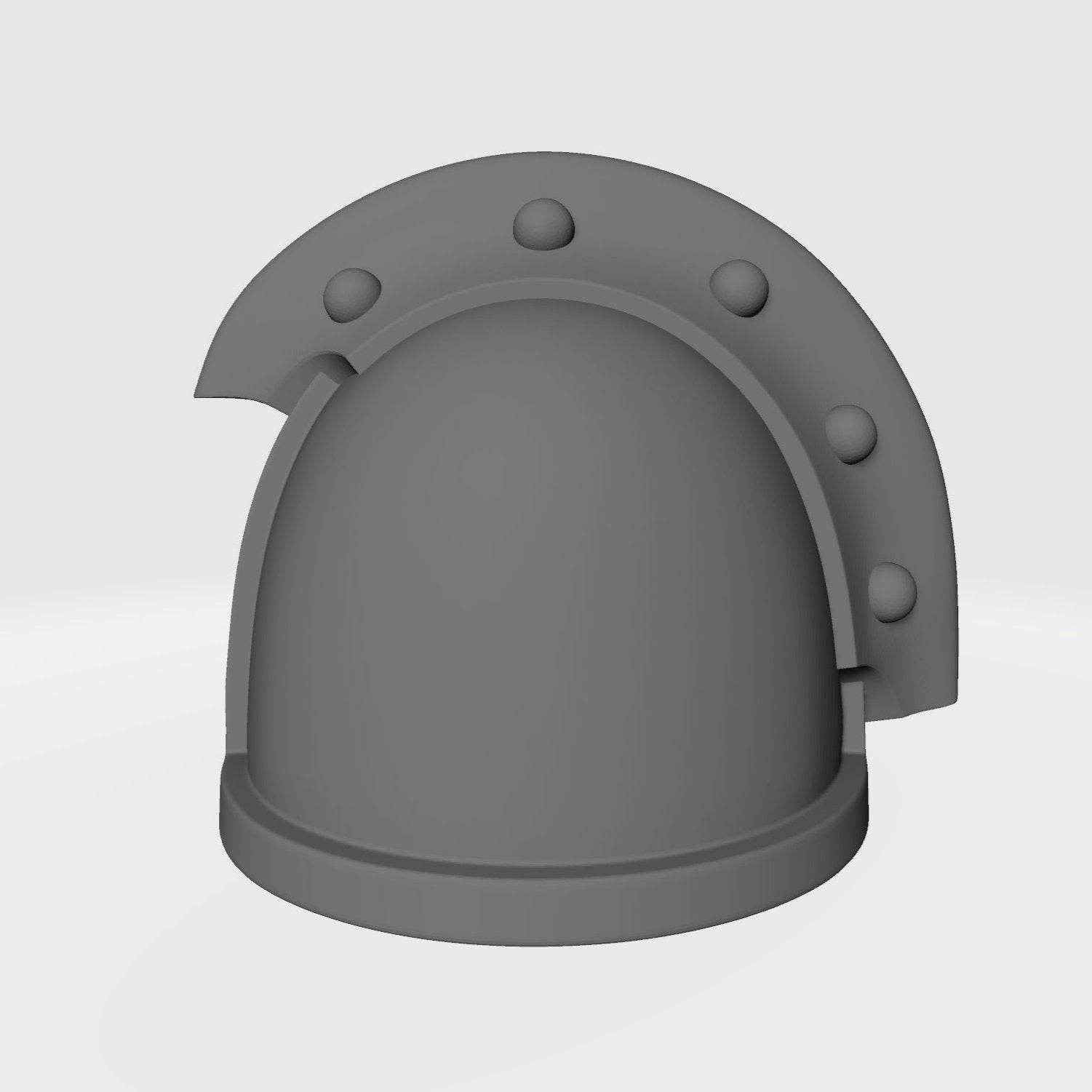 Customize your McFarlane Toys Space Mariine Shoulder Pad Notched Vambrace Thin Double MKVII - Gen: 7 Variant