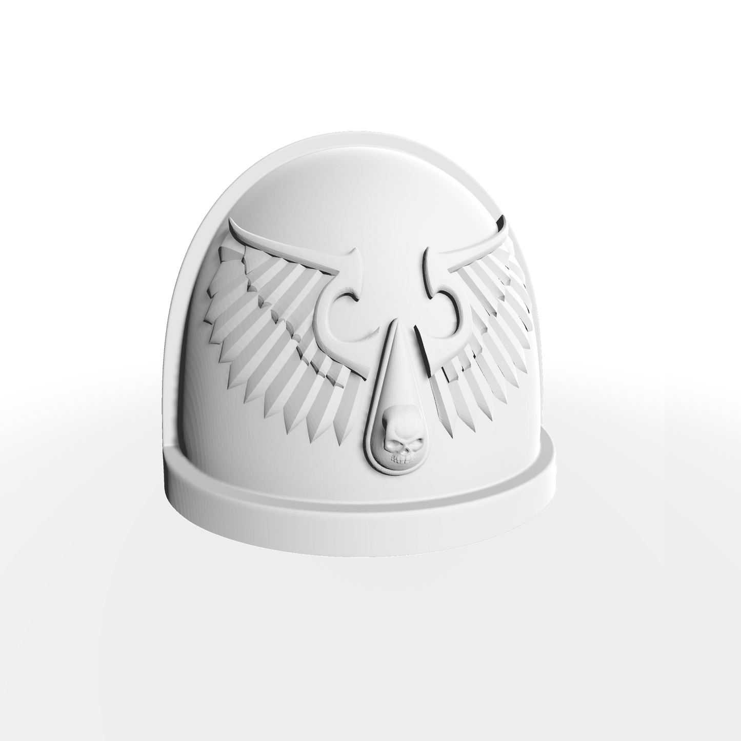 Angels Vermillion Chapter MKIV Shoulder Pad for Custom McFarlane Toys Space Marine Action Figures