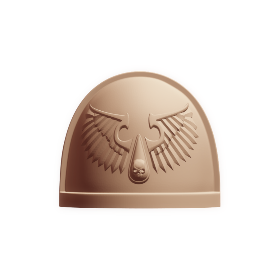Angels Vermillion Chapter MKIV Shoulder Pad for Custom McFarlane Toys Space Marine Action Figures