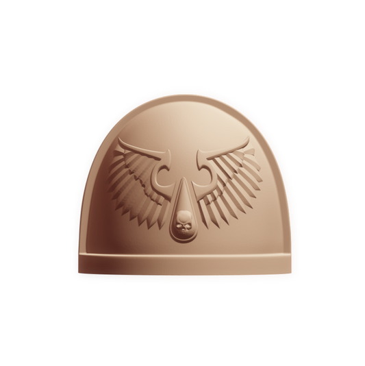 Angels Vermillion Chapter MKIV Shoulder Pad for Custom McFarlane Toys Space Marine Action Figures