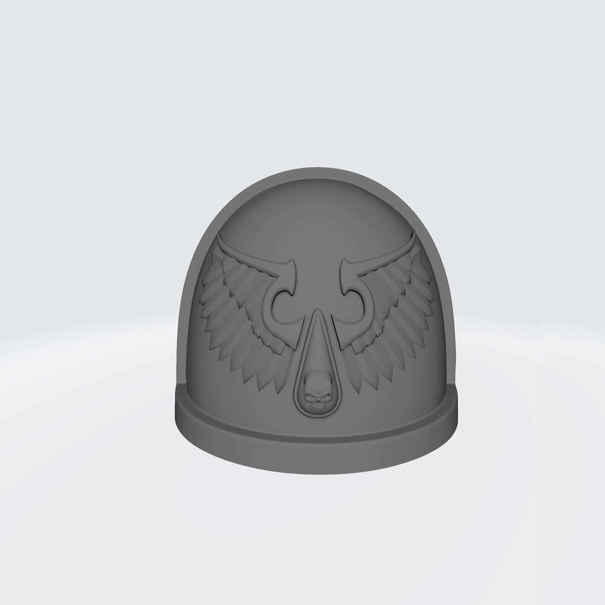 Angels Vermillion Chapter MKIV Shoulder Pad for Custom McFarlane Toys Space Marine Action Figures