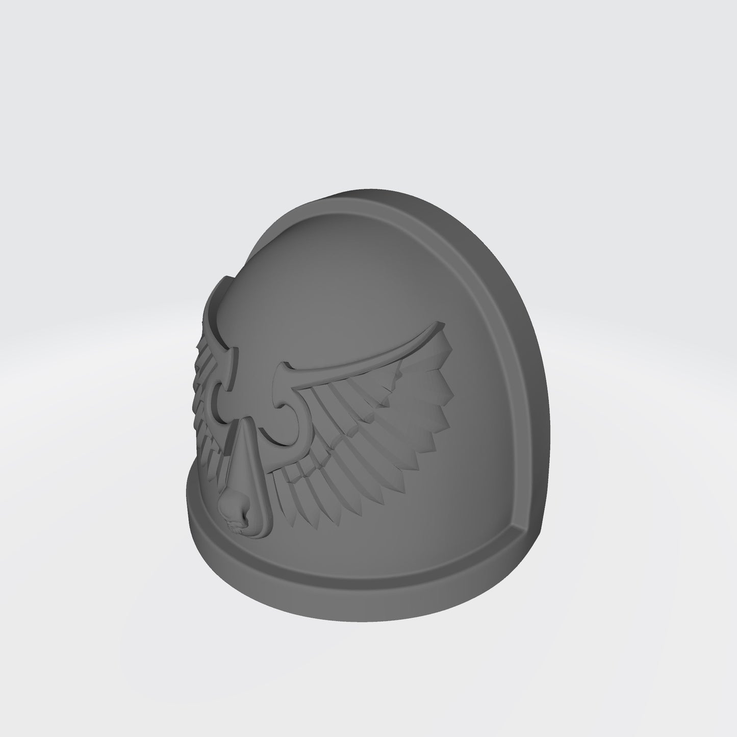 Angels Vermillion Chapter MKIV Shoulder Pad for Custom McFarlane Toys Space Marine Action Figures