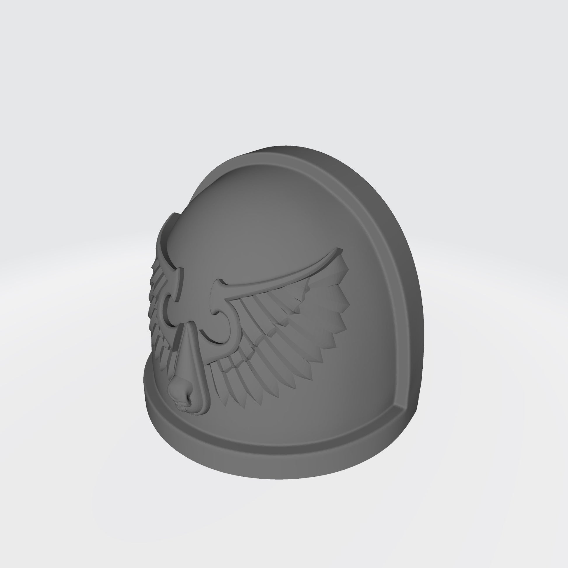 Angels Vermillion Chapter MKIV Shoulder Pad for Custom McFarlane Toys Space Marine Action Figures