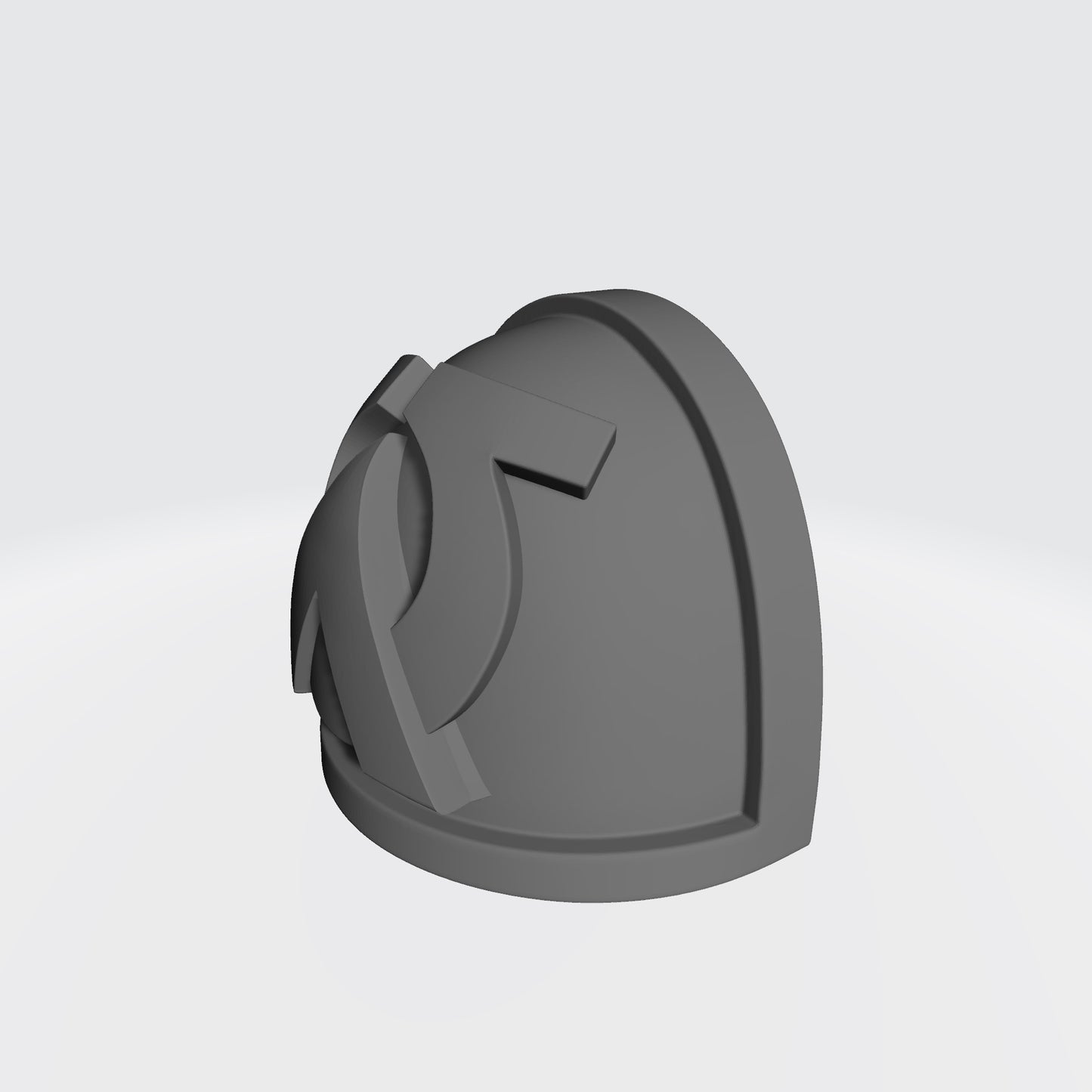 Ultramarines MK IV Shoulder Pad with Chevron Omega for McFarlane Toys Space Marines