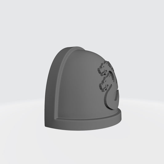 Alpha Legion MKIV Shoulder Pad with Hydra Compatible with McFarlane Toys Space Marine Action Figures
