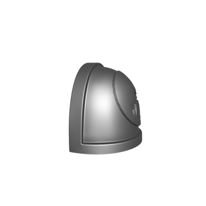 Red Scorpions Chapter MK IV Shoulder Pad for McFarlane Toys Loyalist Marine Action Figures Custom 1:12th Scale Pauldron