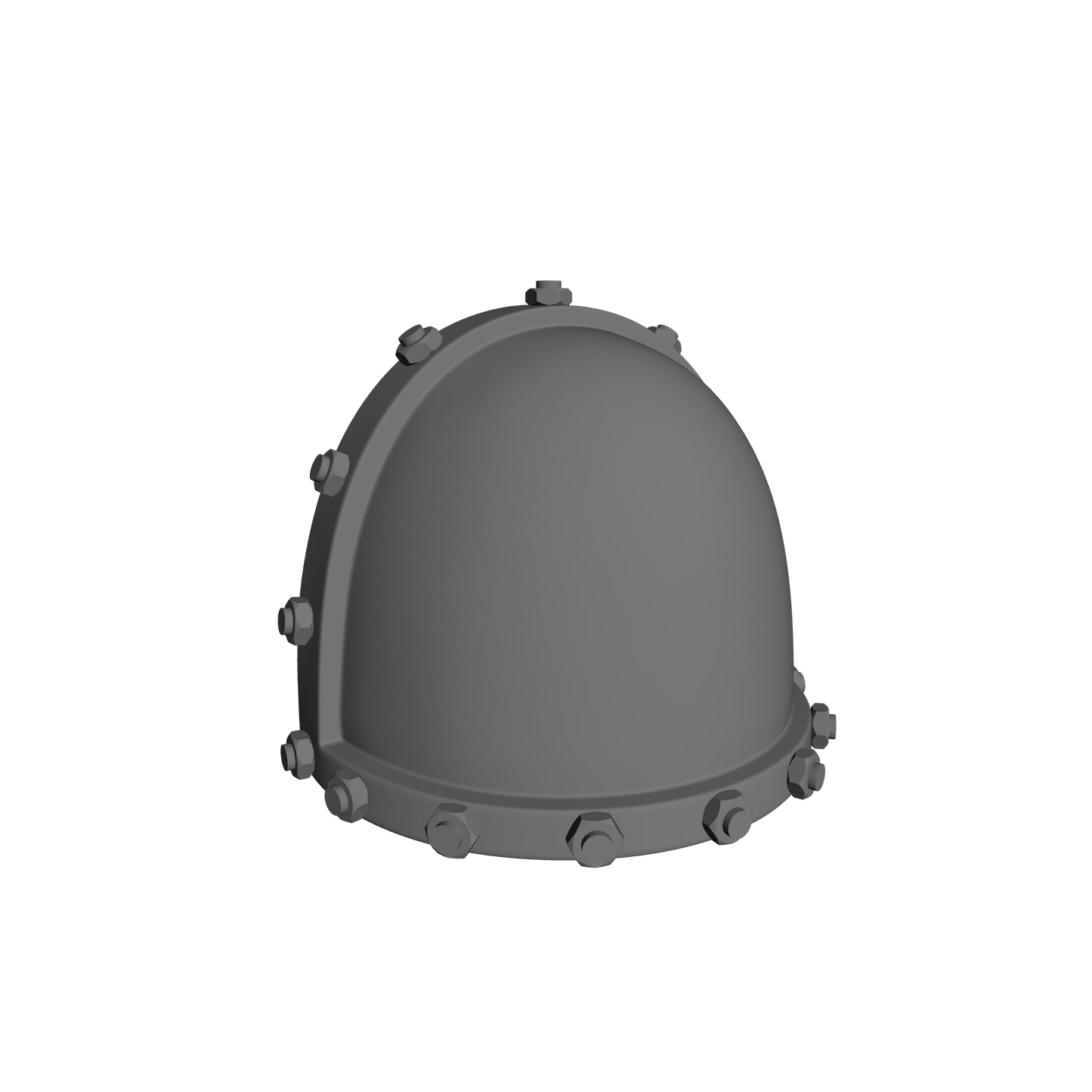 Custom Blank Space Marine Shoulder Pads for McFarlane Toys