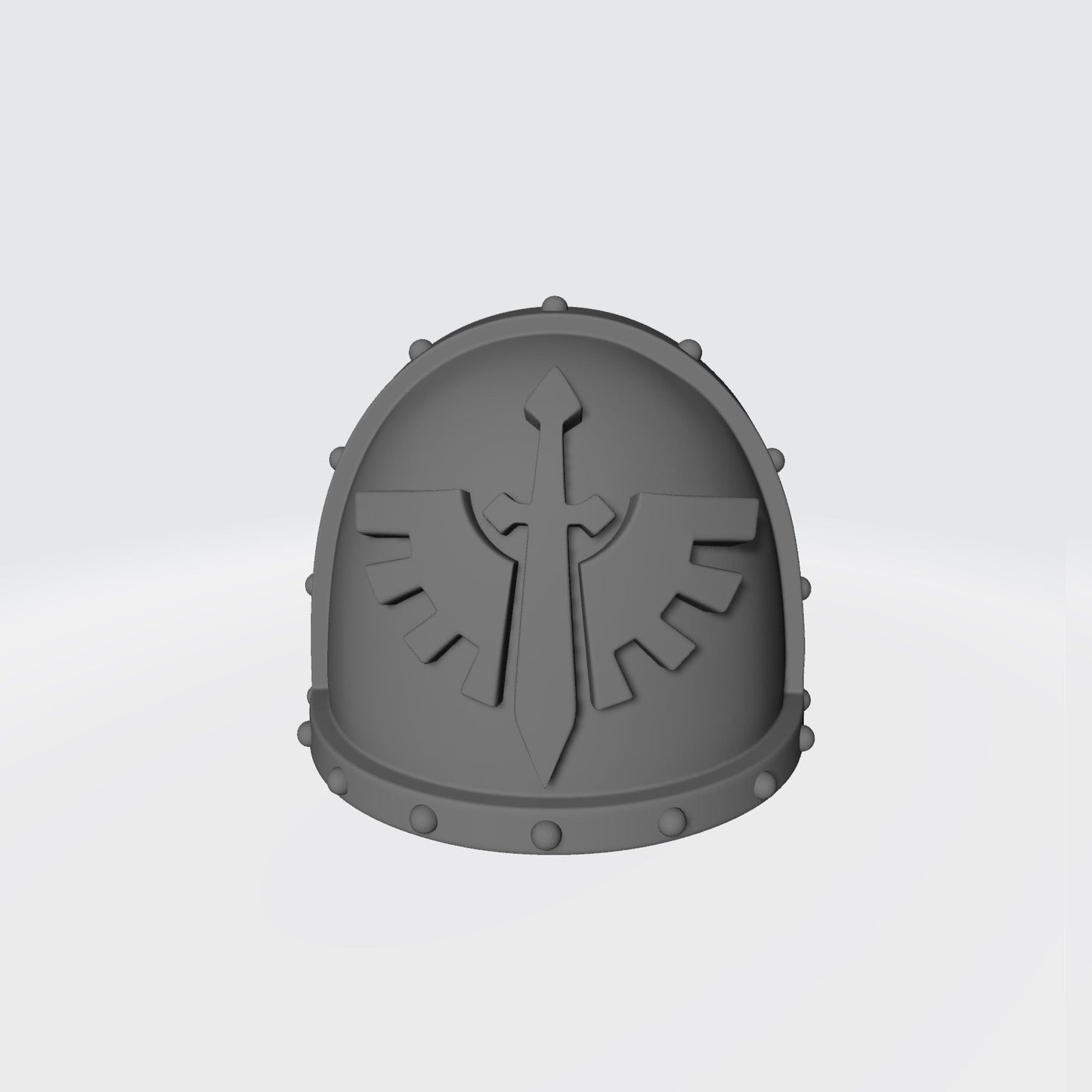 Dark Angels Legion MKVII Ver 01 Shoulder Pad for McFarlane Toys Loyalist Marine Action Figures Custom 1:12th Scale Pauldron