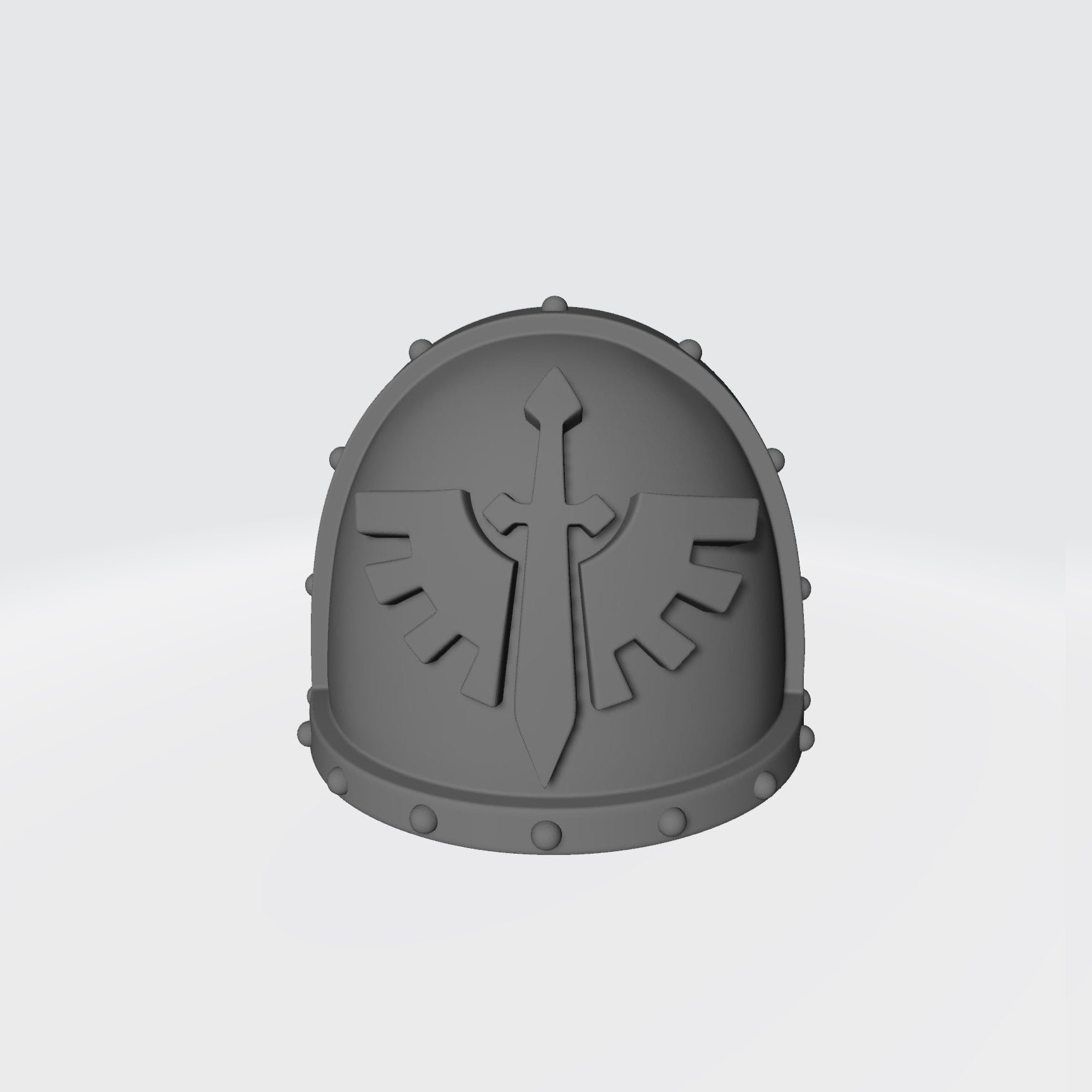Dark Angels Legion MKVII Ver 01 Shoulder Pad for McFarlane Toys Loyalist Marine Action Figures Custom 1:12th Scale Pauldron