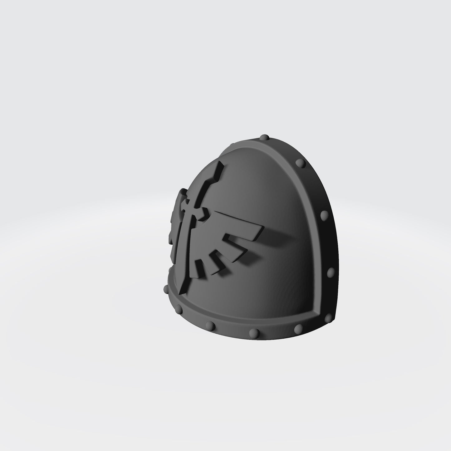 Dark Angels Legion MKVII Ver 01 Shoulder Pad for McFarlane Toys Loyalist Marine Action Figures Custom 1:12th Scale Pauldron