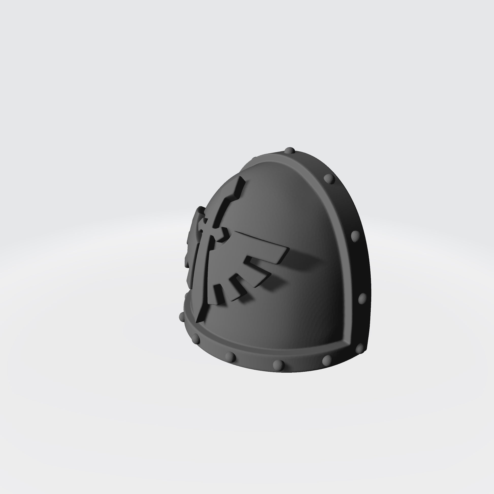 Dark Angels Legion MKVII Ver 01 Shoulder Pad for McFarlane Toys Loyalist Marine Action Figures Custom 1:12th Scale Pauldron