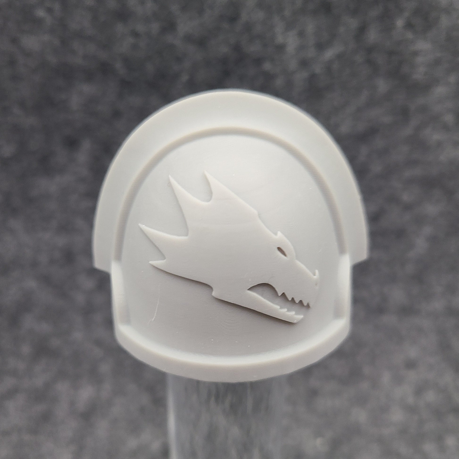 Salamanders Legion Shoulder Pad V05 Rt for McFarlane Toys Loyalist Marine Action Figures Custom 1:12th Scale Pauldron