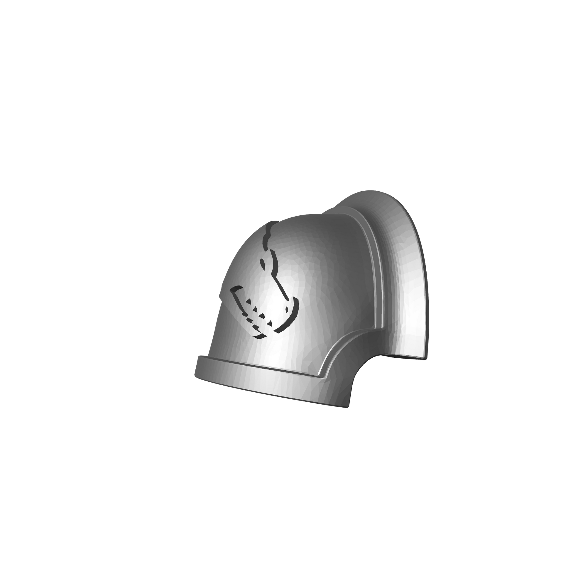 Dragon Legion Shoulder Pad V05 Rt for McFarlane Toys Loyalist Marine Action Figures Custom 1:12th Scale Pauldron