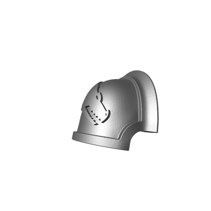 Dragon Legion Shoulder Pad V05 Rt for McFarlane Toys Loyalist Marine Action Figures Custom 1:12th Scale Pauldron