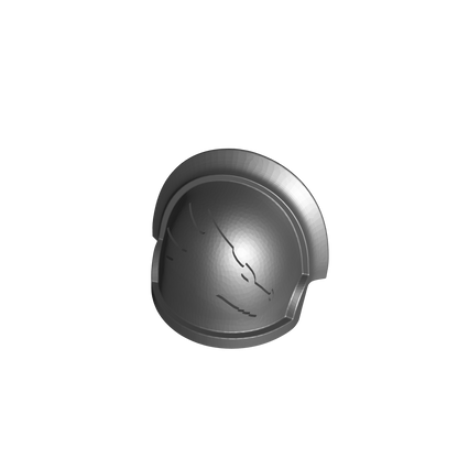 Salamanders Legion Shoulder Pad V05 Rt for McFarlane Toys Loyalist Marine Action Figures Custom 1:12th Scale Pauldron