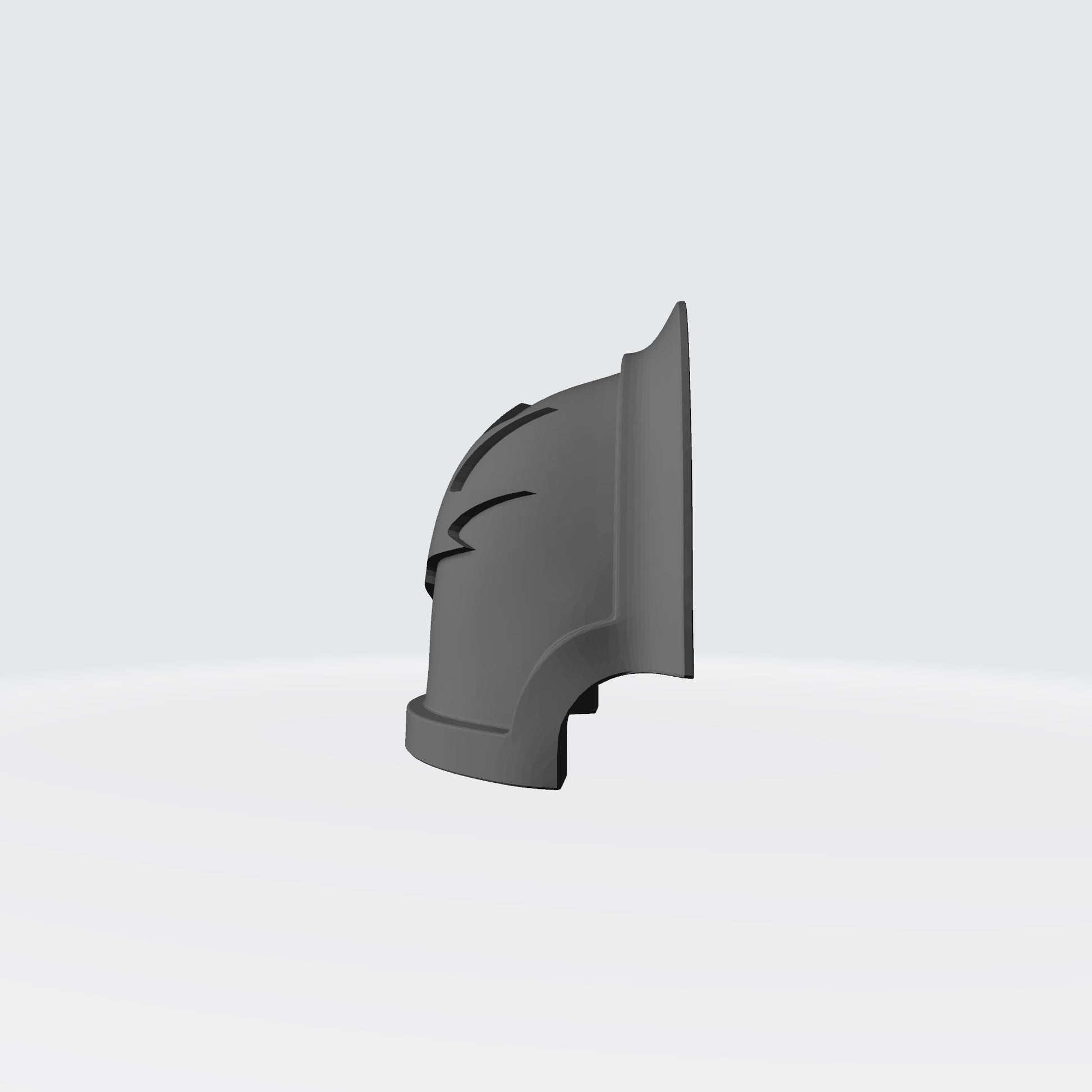 Salamanders Legion Abhorrent Notched Vambrance Thin Shoulder Pad for McFarlane Toys Action Figures