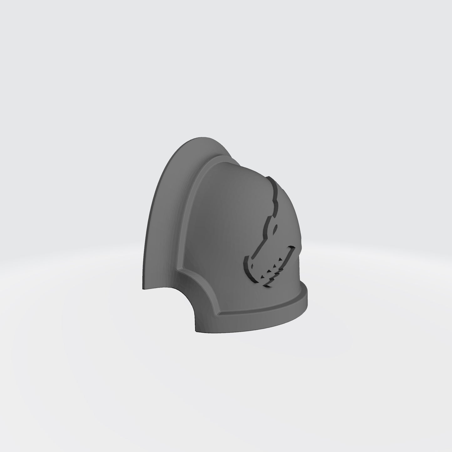 Legion MKVII Notched Vambrance Thin (Double) Shoulder Pad for McFarlane Toys Action Figures