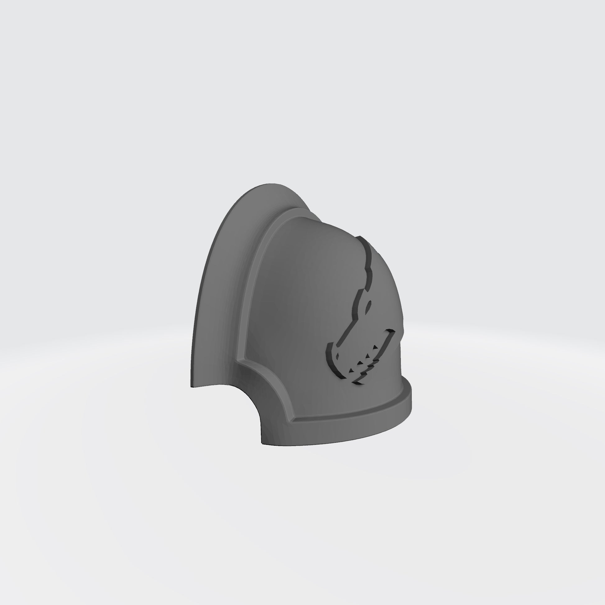 Legion MKVII Notched Vambrance Thin (Double) Shoulder Pad for McFarlane Toys Action Figures