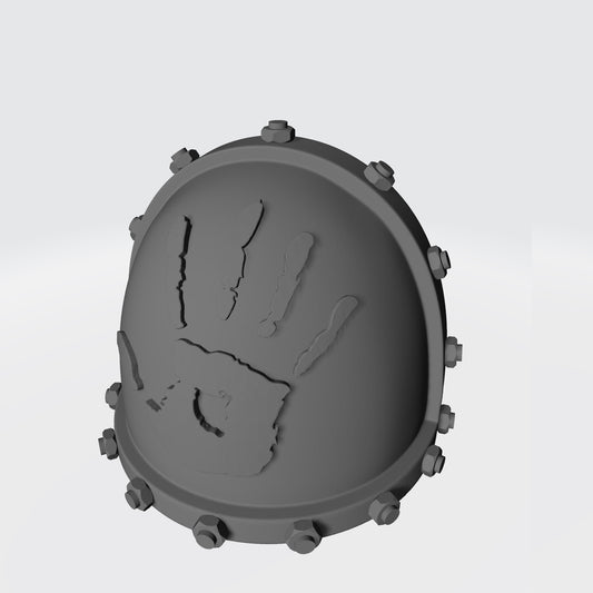 Soul Haunters Chapter MKVII Shoulder Pad for McFarlane Toys Grimdark Battle Brothers