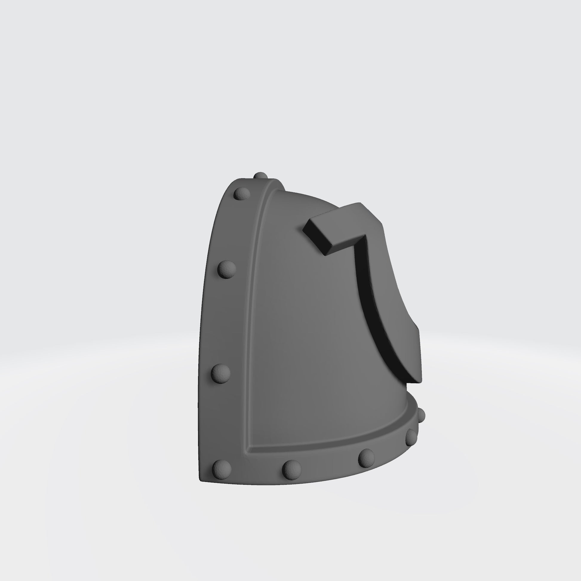 Custom Ultramarines MKVII Shoulder Pad Studded for McFarlane Toys Battle Brother Action Figures