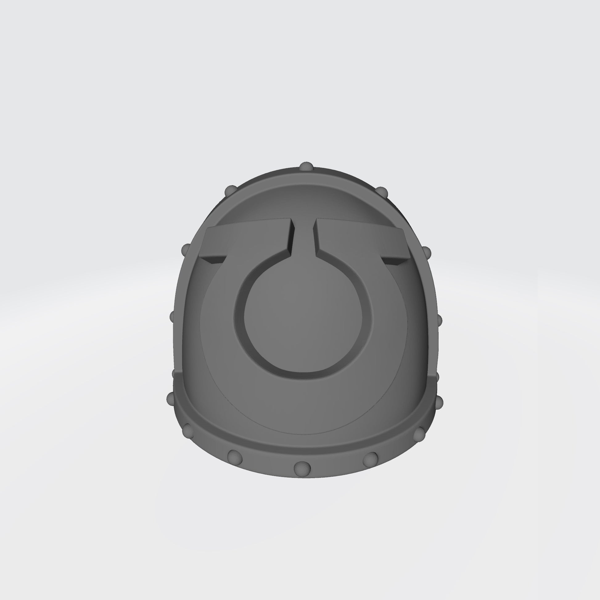 Custom Ultramarines MKVII Shoulder Pad Studded for McFarlane Toys Battle Brother Action Figures