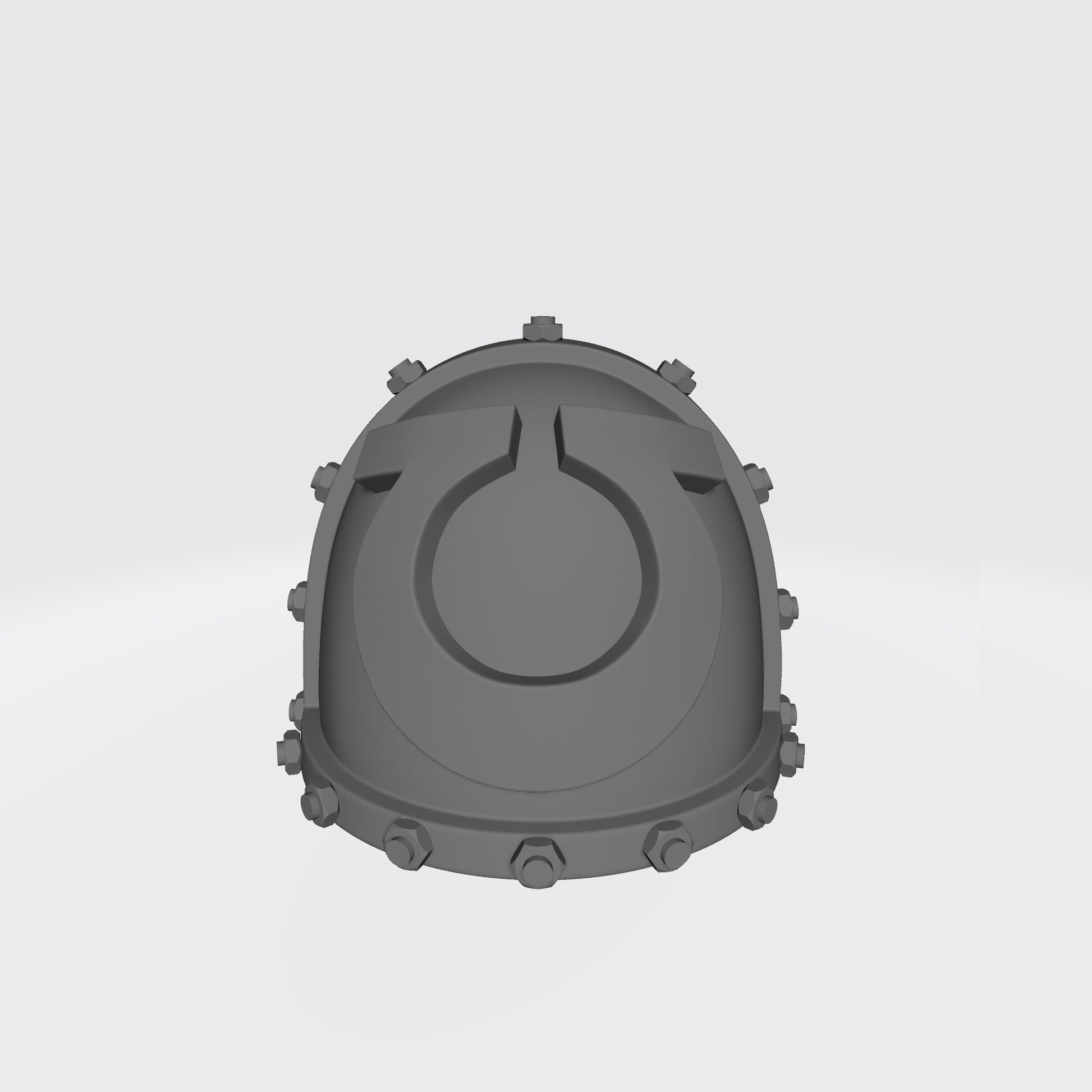 Ultramarines  MKVII Shoulder Pad with Bolts for McFarlane Toys Battle Brother Action Figures