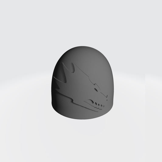 Salamanders MKVI Right Shoulder Pad for McFarlane Toys Space Marines