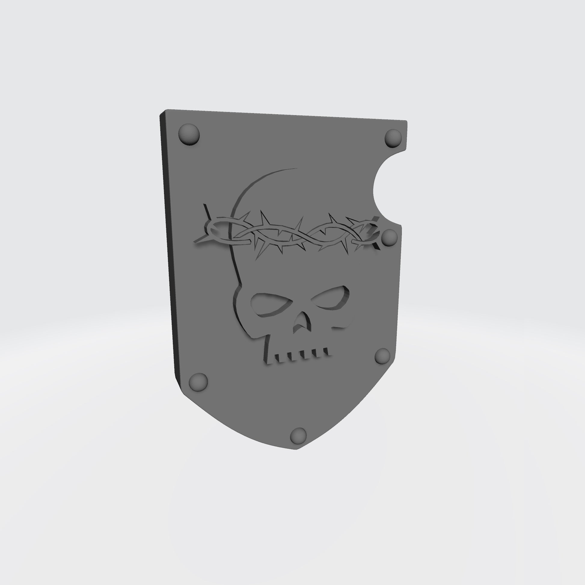 Angels Penitent Chapter Shoulder Pad Shield Ver. 01 for McFarlane Toys Loyalist Marine Action Figures