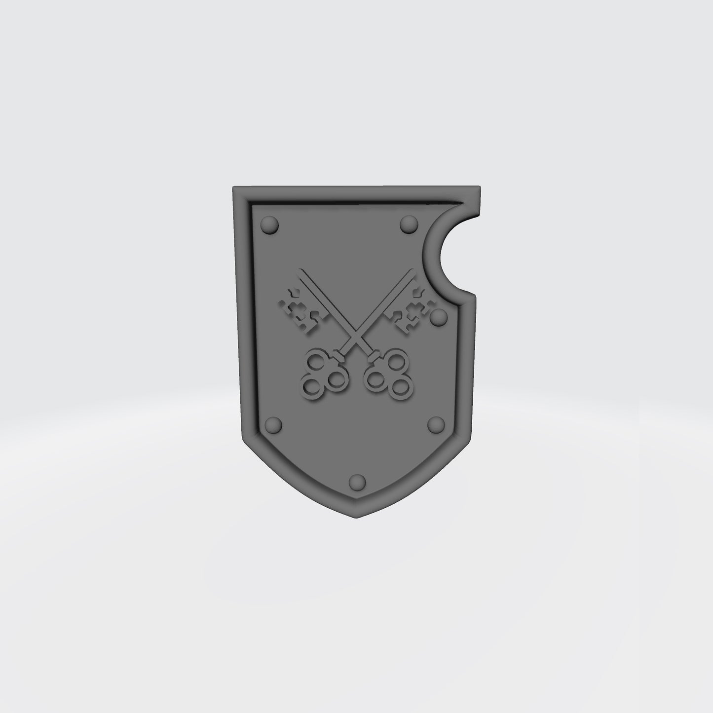 Angels of Iron Shoulder Pad Shield Ver. 01a for McFarlane Toys Space Marine Action Figures