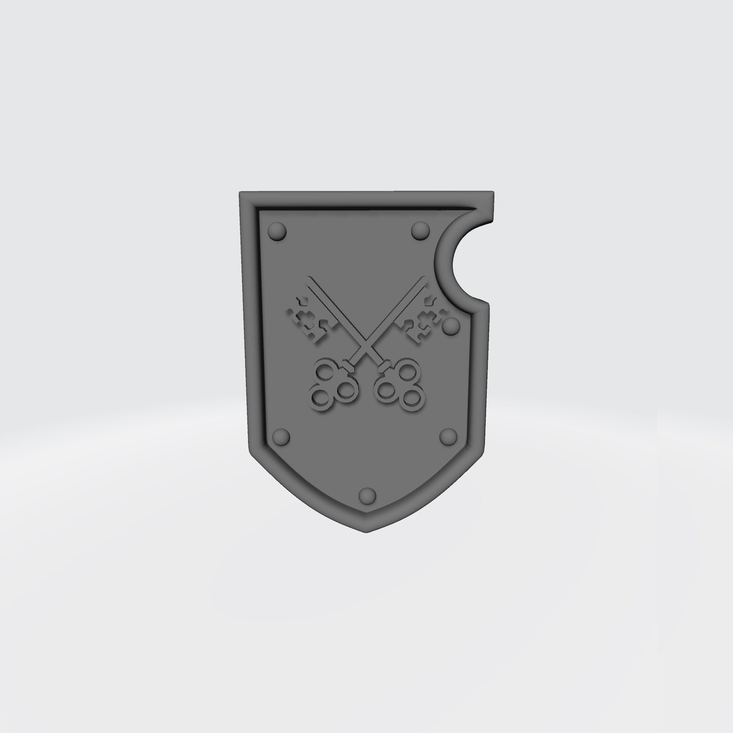Angels of Iron Shoulder Pad Shield Ver. 01a for McFarlane Toys Space Marine Action Figures