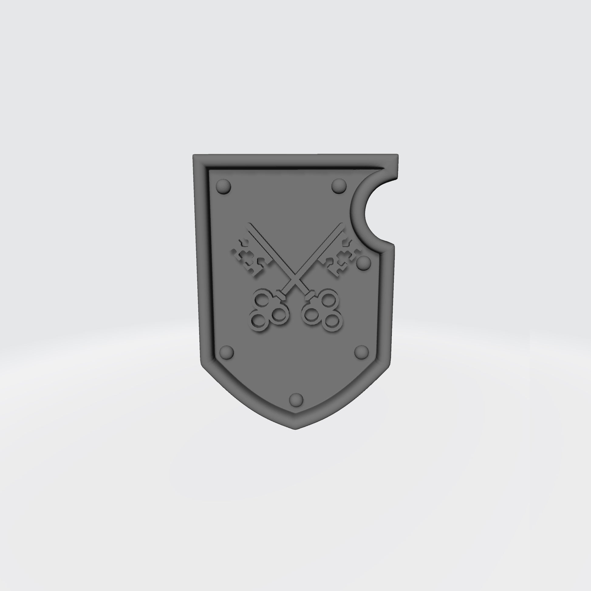 Angels of Iron Shoulder Pad Shield Ver. 01a for McFarlane Toys Space Marine Action Figures