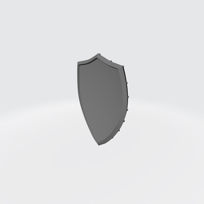 Space Marine Shoulder Pad Shield Ver. 04a with Cross and Sword for McFarlane Toys Space Marine Action Figures