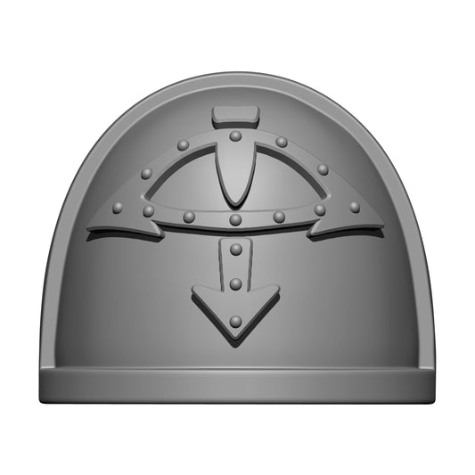 Sons of Horus MKIV Shoulder Pad Evil Eye Studded for McFarlane Toys Space Marine Action Figures