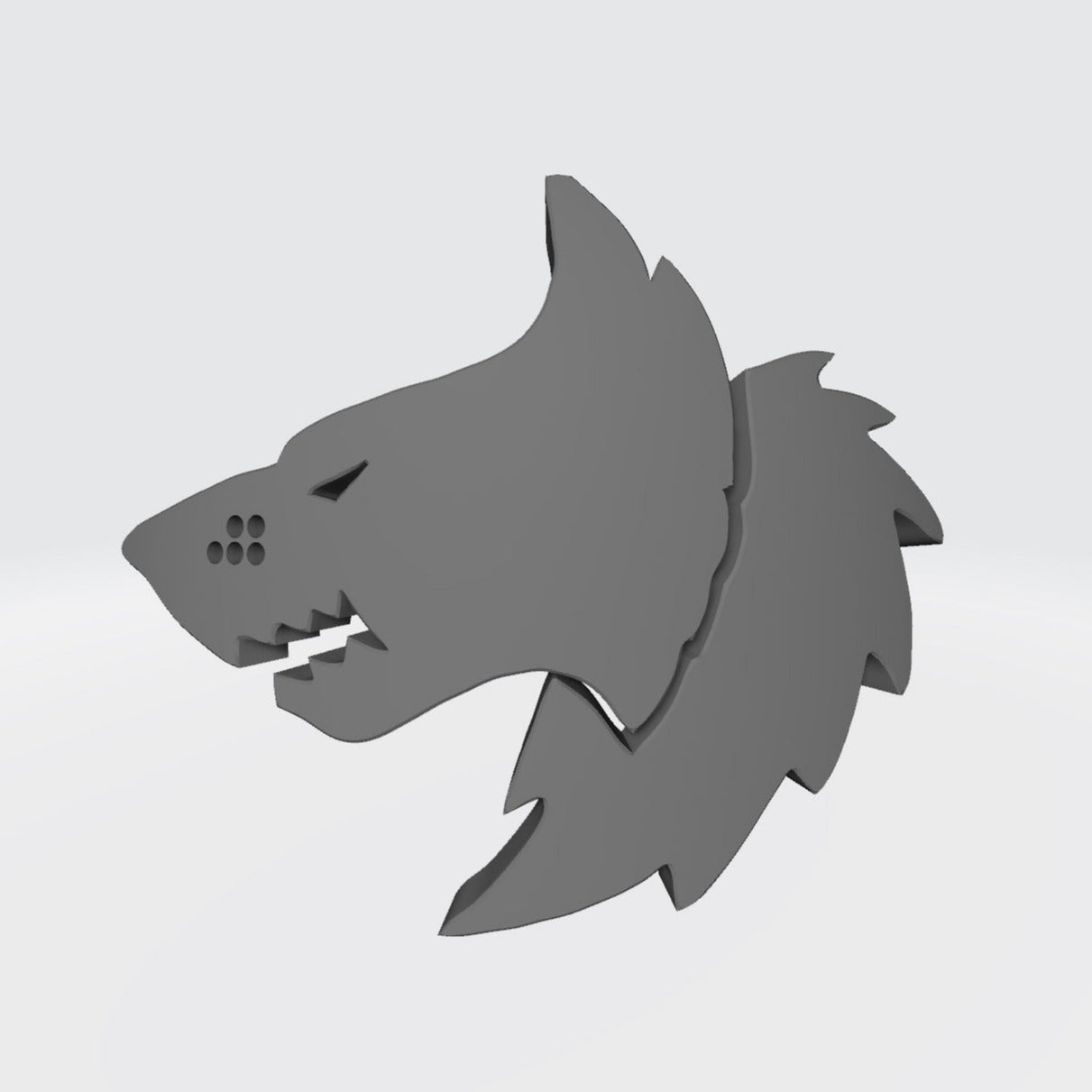 Space Wolf Legion Shoulder Pad Decal for McFarlane Toys Space Marines Iconography
