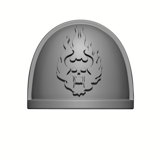 Word Bearers MKIV Shoulder Pad V1 for McFarlane Toys Battle Brother Action Figures