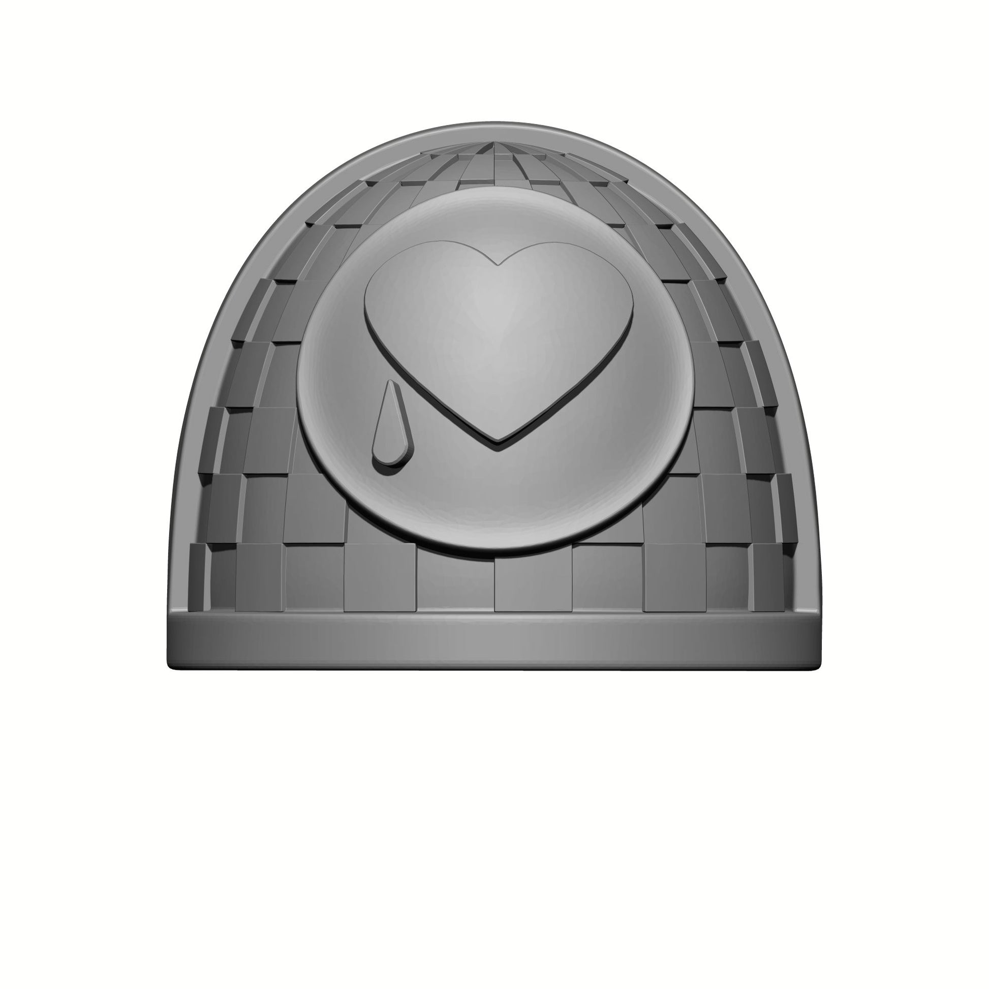 Lamenters Chapter Mark VII Shoulder Pad with a Flat Decal Compatible with McFarlane Toys Space Marine Action Figures
