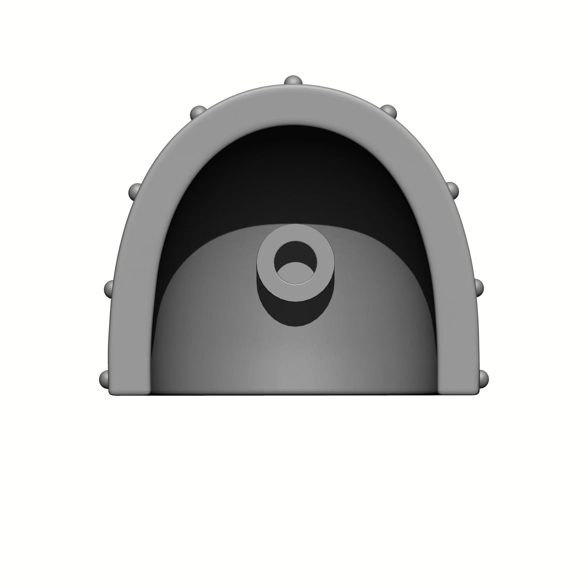 Space Marine Luna Wolves Legion MKVII Shoulder Pad with Studs for Grimdark Battle Brothers Action Figures and Miniatures