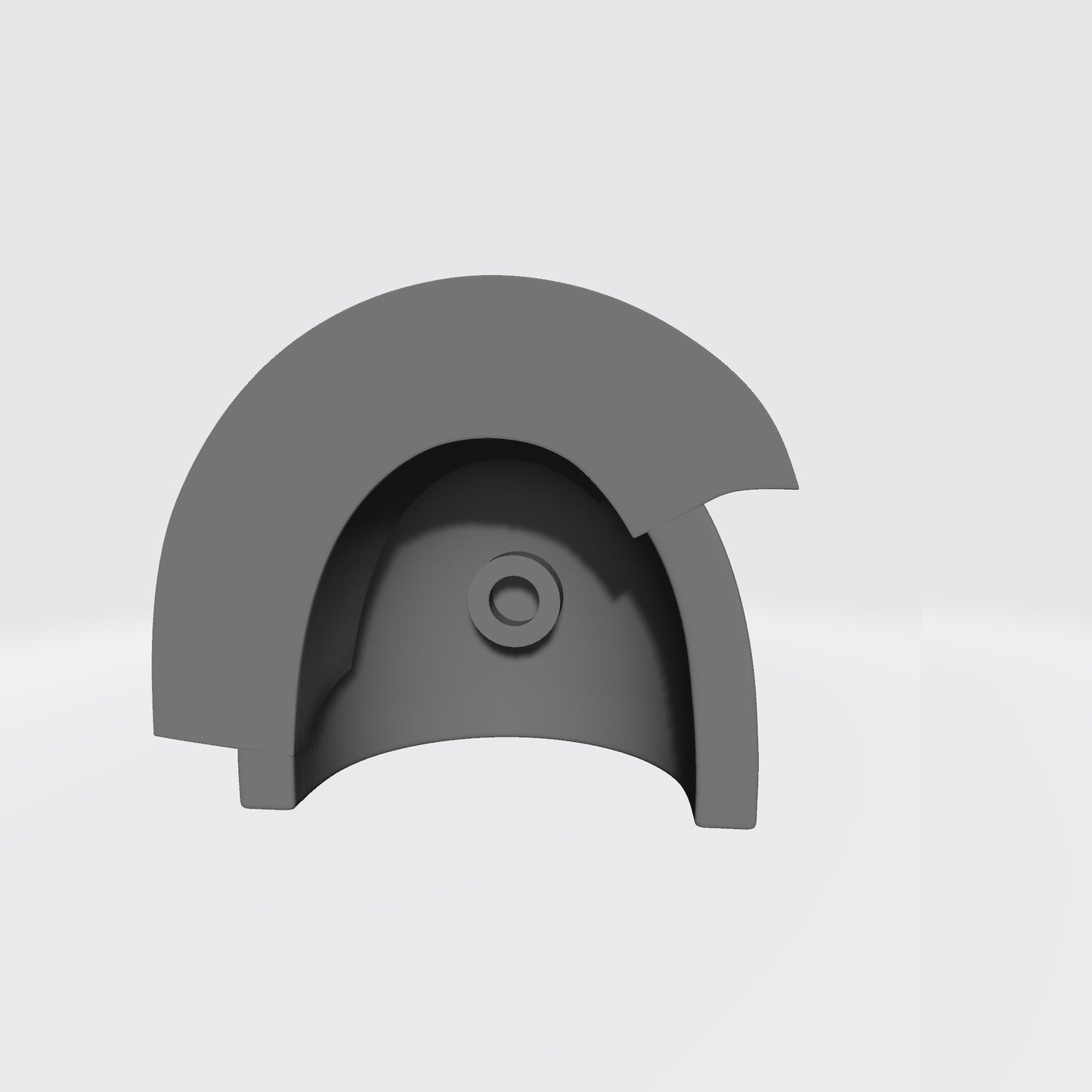 Ultramarines MK III Shoulder Pad 3 Quarter Studded Right Pauldron for McFarlane Toys Space Marines