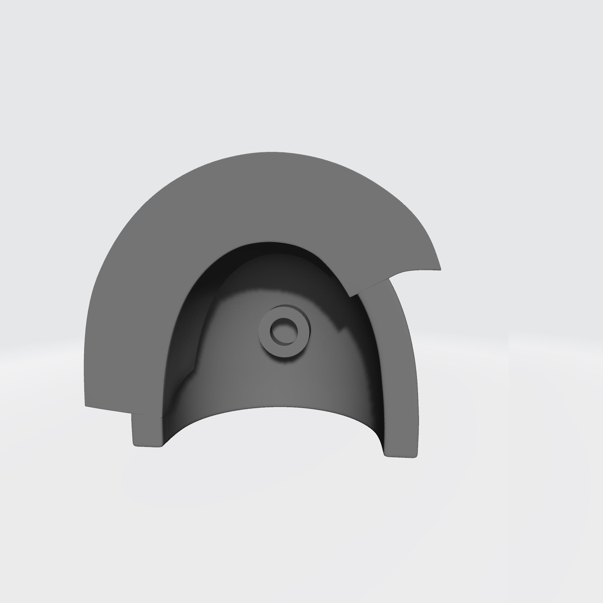Ultramarines MK III Shoulder Pad 3 Quarter Studded Right Pauldron for McFarlane Toys Space Marines